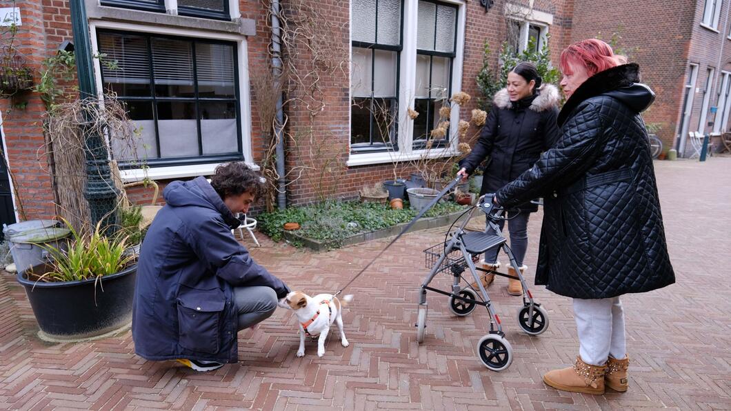 jesse met hond 