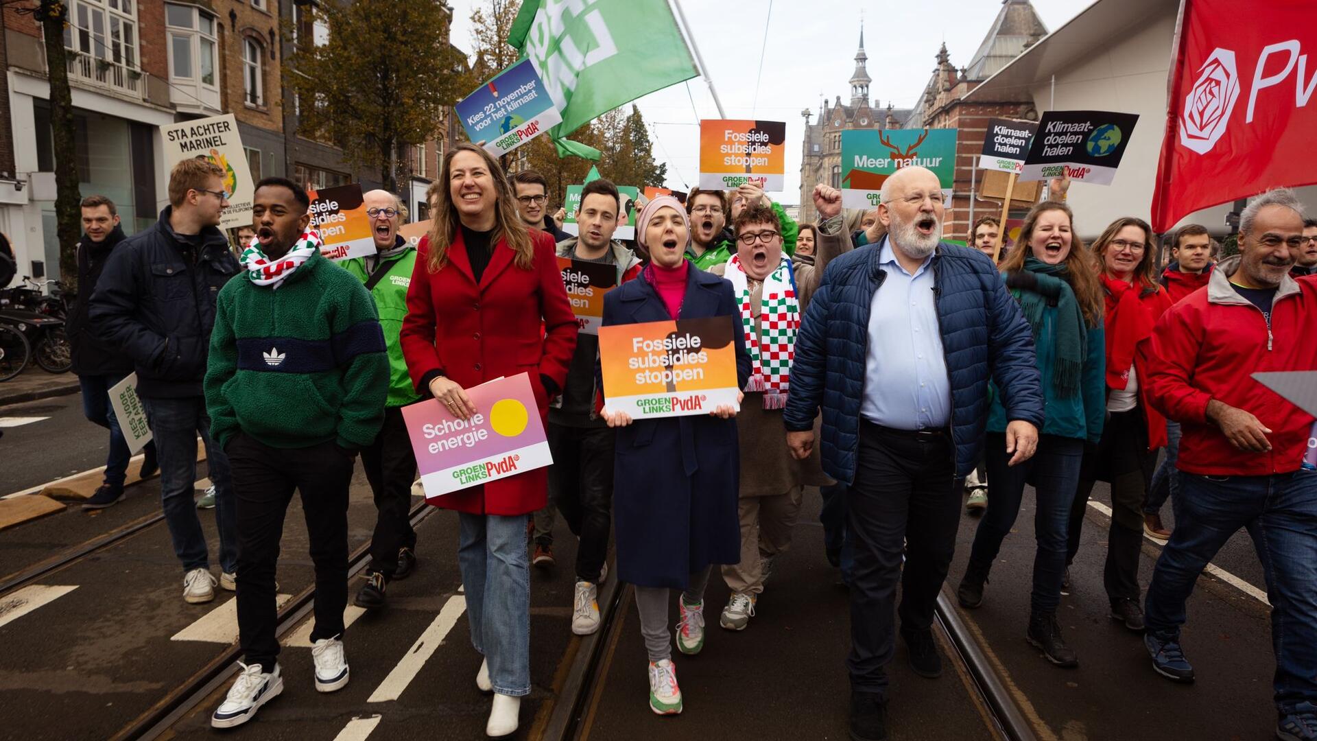 klimaatmars met frans 