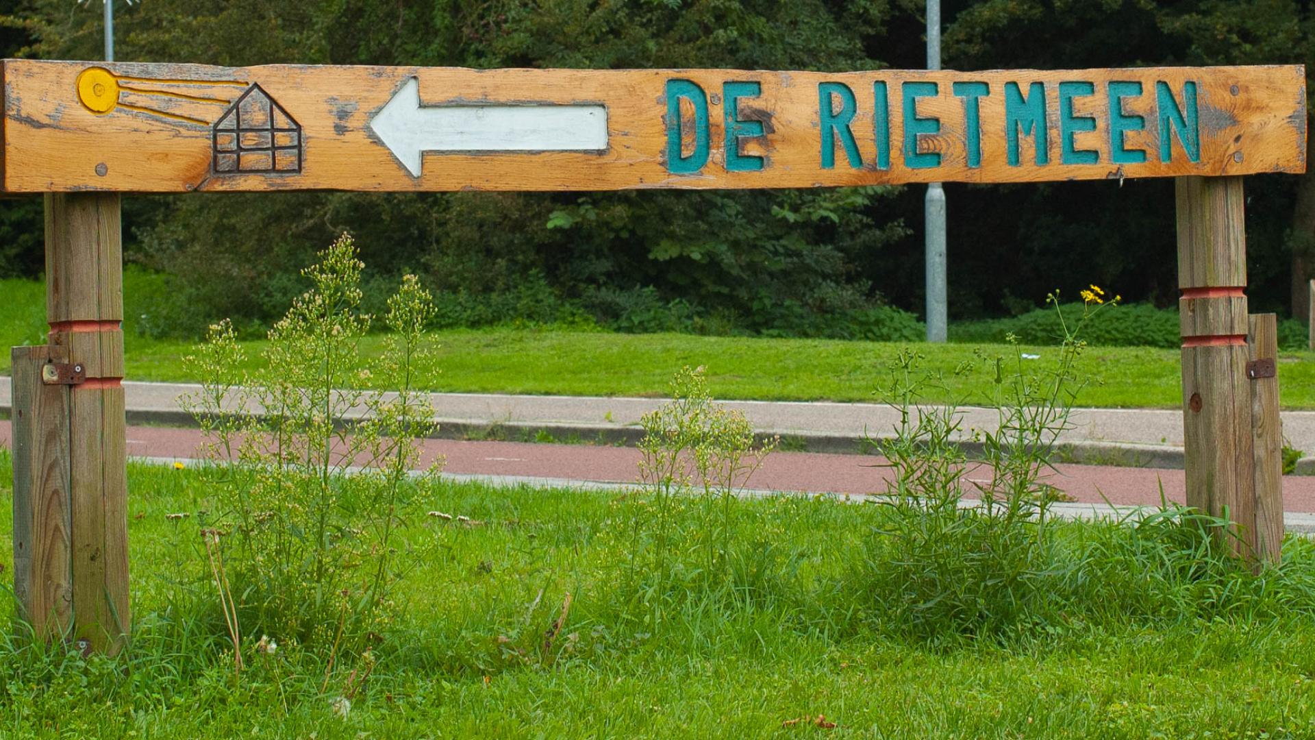 Rietmeen ingang
